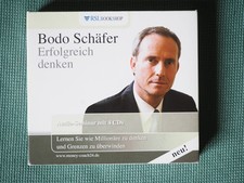 Bodo Schäfer - Erfolgreich denken, 4 CDs, Seminar