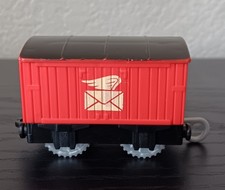 Thomas and Friends Trackmaster Mail Car Red In Very Good Condition