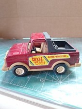Vintage Tootsie Toy Subaru Brat Red Pickup Made In USA 4.5โ