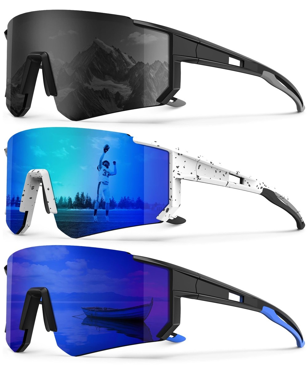 Polarized Men's Sports Sunglasses UV400 Protection For Men Outdoor Cycling Riding Running 5316 I.153328646