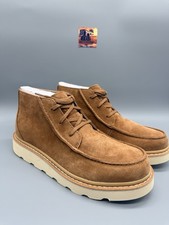 SOREL Slabtown 62 Stoic Mid Men's 7 Velvet Tan Suede Chukka Boots NM5306-242 NEW