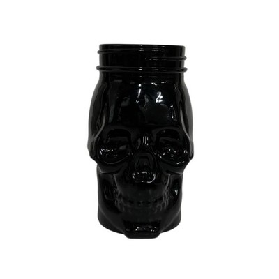 Dead Mans Fingers Black Skull Glass