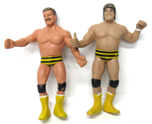 LJN Titan Sports WWF Wrestling The Killer Bees Bri...