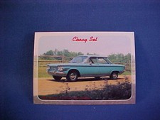 1960 Chevy Corvair 500 Four Door 4dr Sedan Collector Card From Set--brand New 60