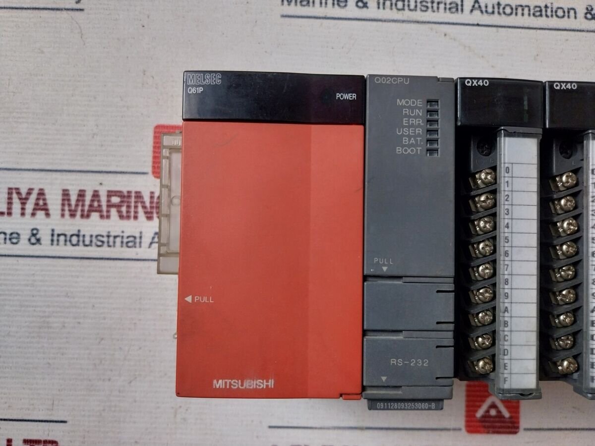 Mitsubishi Electric Q61P,Q02CPU,QX40,QY40P,QJ61BT11N,Q38B Mitsubishi Electric Q61P,Q02CPU,QX40,QY40P,QJ61BT11N,Q38B