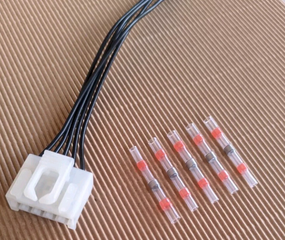 Connecteur Faisceau Câbles Feu Arrière 5 Broches - Compatible Fiat Panda 169, Stilo 192, Punto 188
