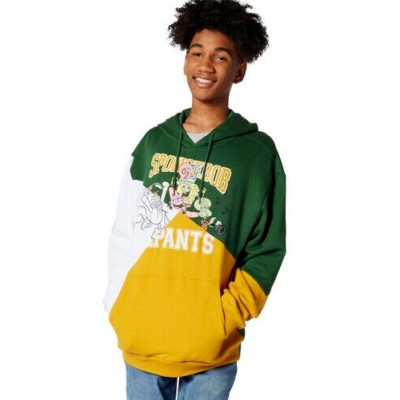 NEW with tags Spongebob Squarepants color block hoodie size Mens Medium
