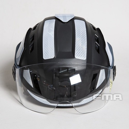 FMA EX SAR Casco Visor Casco Bomberos Casco Ligero Casco Ajustable. - Imagen 10 de 22