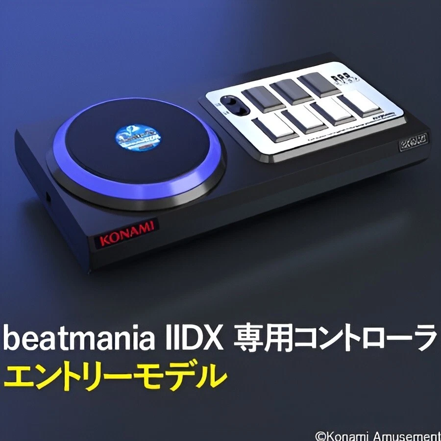 新品】【希少】beatmania w controller【US盤】【PS2】 KONAMI