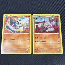 Timburr 62/101 Gurdurr 63/101 Noble Victories Pokemon Card Non-Holo 2