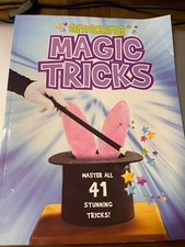 Amazing Magic Tricks  Master All 41 Stunning Tricks  Soft Cover Book only