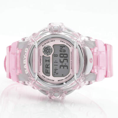 NWT Casio G-Shock Alarm Quartz Digital Ladies Watch Casio G-SHOCK BABY-G Playful Beach (45.9mm) Digital Display  main image 3