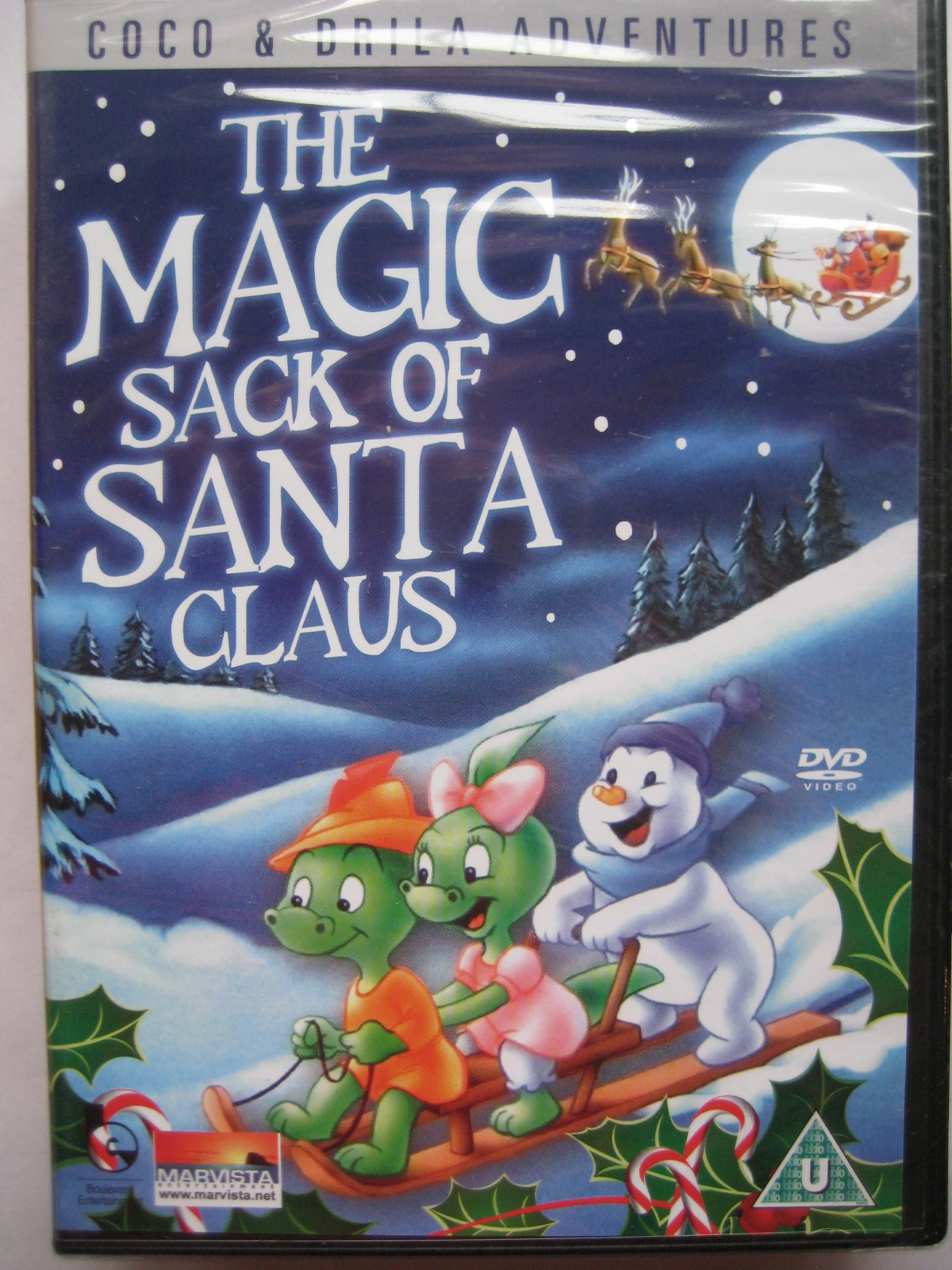 The Magic Sack Of Santa Claus (DVD, 2001) Animated NEW SEALED Region 2 PAL