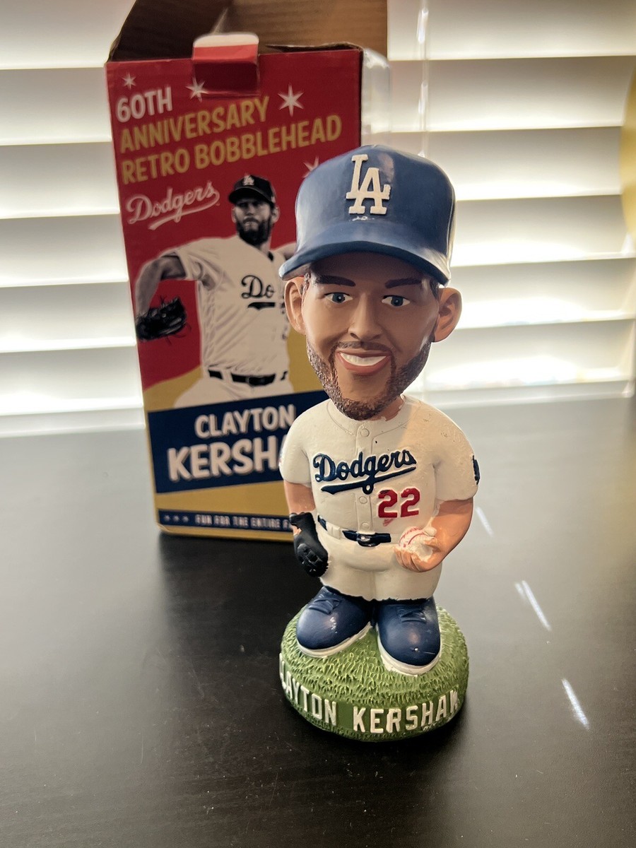 CLAYTON KERSHAW BOBBLEHEAD DODGERS STADIUM LOS ANGELES DODGERS NIB