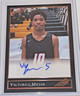 RARE VYCTRIOUS MILLER GOLD ROOKIE AUTO 2022 LEAF MEMORIES BASKETBALL 2024 DRAFT