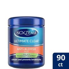 Noxzema Ultimate Clear Face Pads Anti-Blemish Made with Over 60 Alcohol