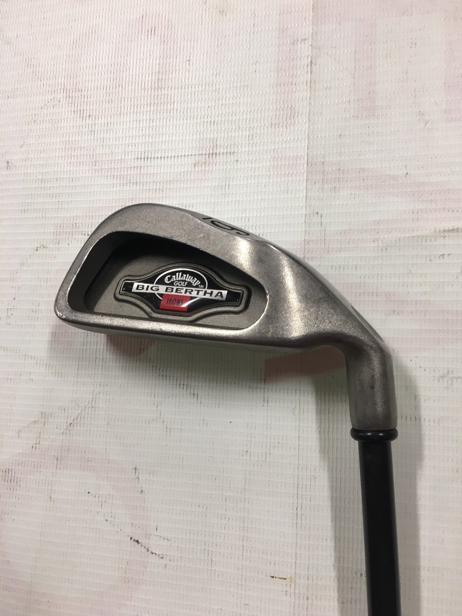 CALLAWAY GOLF BIG BERTHA 6-P + A IRONS SET W/ KBS TOUR REGULAR STEEL SHAFT | | Buy