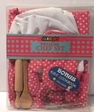 JaxoJoy Complete Kids Cooking and Baking Set - 11 Pcs Includes Kids Cookbook