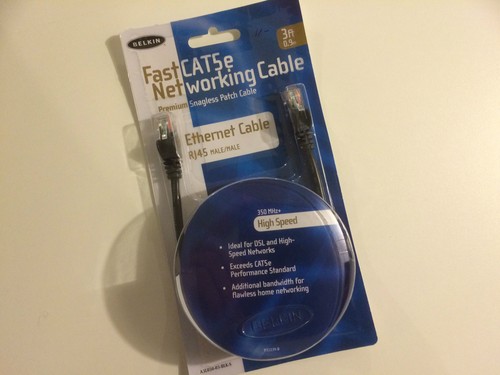 Belkin 3-Feet fast CAT5e Snagless Patch Cable - Bild 1 von 3