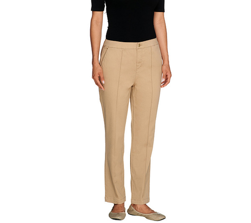 Petite Jackie Ankle Pants WHITE 