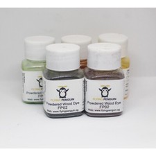 Powdered Wood Dye Water Based Wood Stains Water Soluble 15ml Many Colors