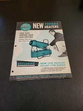 THOR POWER TOOLS COMPANY ADVERTISING BROCHURE 1959 VINTAGE PORTABLE HEATERS