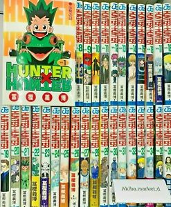 Hunter X Hunter Japanese Vol 1 36 Complete Full Set Manga Comics Togashi Ebay