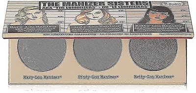 theBalm Manizer Sisters Palette Multi-Tasking Highlighters Shimmers & Shadows