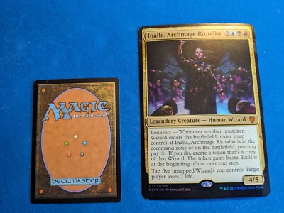 Sliver MTG Commander Player-Built Decks Custom Commander Deck: Inalla,  Archmage Ritualist - Wizards Tribal For Magic: The Gathering EDH Mtg Anime