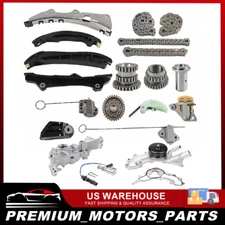 Engine Water Pump + Timing Chain + Oil Pump Fit Chrysler Jeep Dodge RAM 3.6L