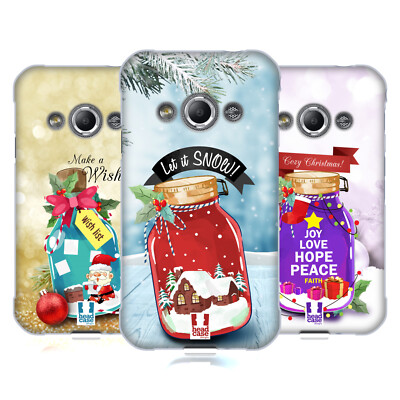 HEAD CASE DESIGNS CHRISTMAS JARS SOFT GEL CASE FOR SAMSUNG PHONES 4