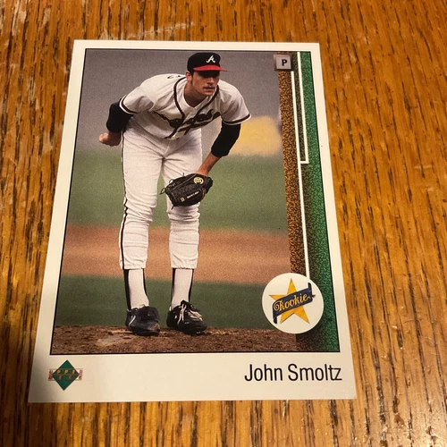 1989 Upper Deck JOHN SMOLTZ RC #17 Atlanta Braves HOF Set Break 💎MINT