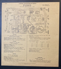 1949 Ford Model 98-ha Custom Six Auto Electrical Schematic 1949 Ford Model 98-ha Custom Six Auto Electrical Schematic