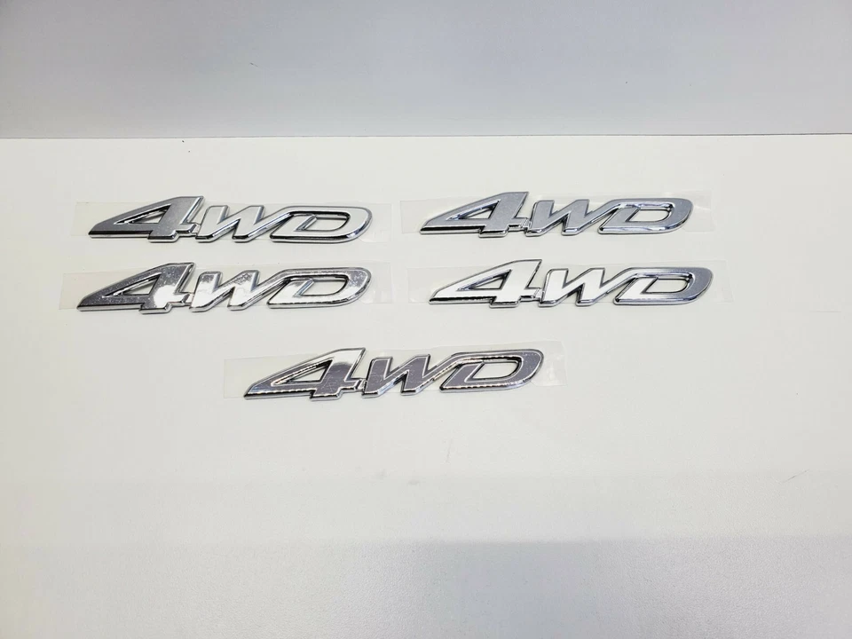 🚨 01 02 03 04 05 06 07 08 09 10 11 12 13 TOYOTA HIGHLANDER 4x4 emblema maletero trasero Foto 4 de 4