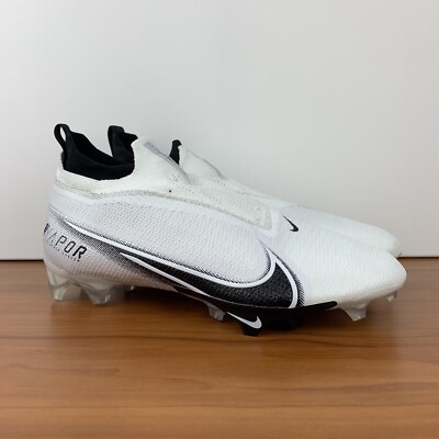 NIKE‎ Vapor Edge Elite 360 Flyknit Football Cleats Mens Size 13.5 WIDE White Size 13.5 - Nike Vapor Edge Elite 360 Flyknit Wide White  main image 4