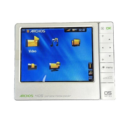 Archos 405 2 GB DVR Tablet~Portable Media Player, Silver