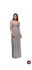 David’s Bridal Formal Dress (Silver)