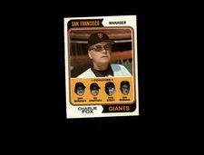 1974 Topps 78 Charlie Fox MG NM #D1,157761
