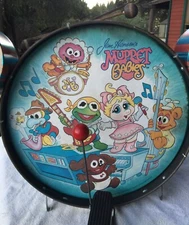 Muppets Drum Set As Is Noble Cooley Fragile Rock Jim Henson 1984 Vintage AS IS