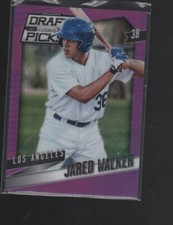 JARED WALKER 2014 PANINI PRIZM DRAFT PICKS PURPLE  PRIZMS CARD #59 /149
