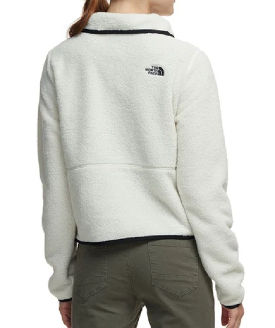 NEW The North Face Women s Dunraven Sherpa Crop Jacket Vintage