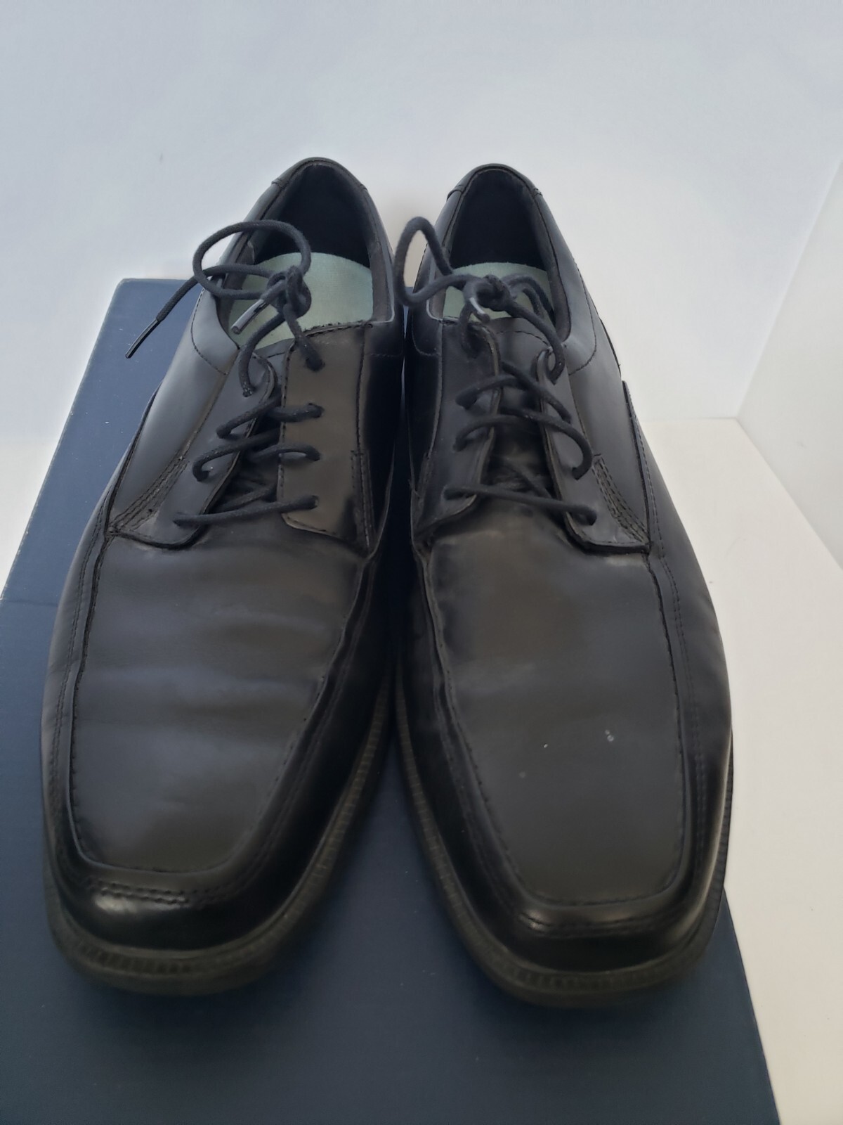 SAOLA Scarpe abito da uomo Bostonian Ipswich Flexlite in pelle colore nero taglia 10M