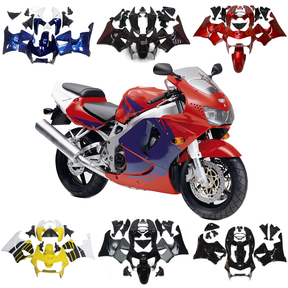ABS Plastic Bodywork For Honda CBR919RR 1998 1999 CBR900RR 98 99 Fairing Kit