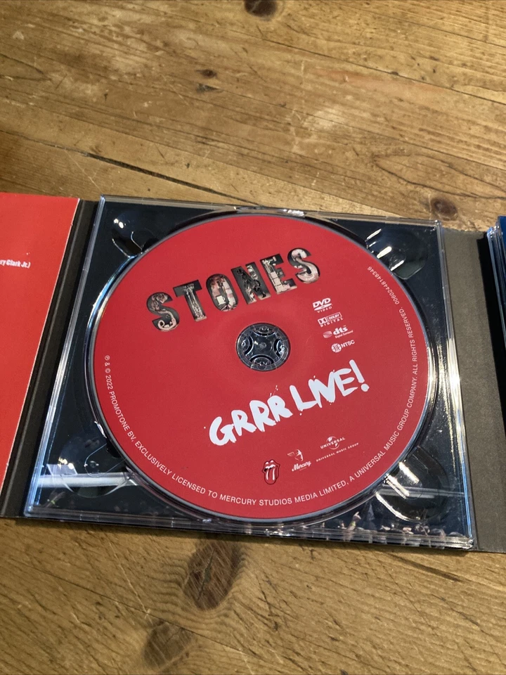 rolling stones - GRRR Live! Live At Newark (2CD+DVD) 09032 - Bild 4 von 4