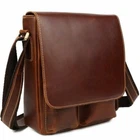 Men Leather Designer 10" Tablets Fashion Travel Crossbody SLING Bag GIFT CHRISTM