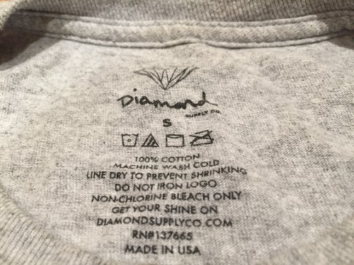 Diamond Supply Co. T-shirt con logo taglia S - Foto 3 di 3