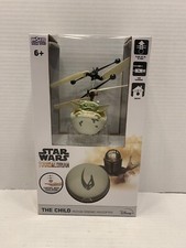 New Star Wars Mandalorian The Child Baby Yoda Motion Sensing Flying Helicopter