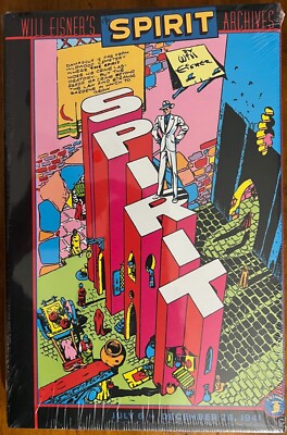 The Spirit Archives #3 - Will Eisner 1941 (DC Comics 2001) Hardcover Book NEW