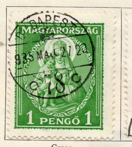 Hungary 1932 Early Issue Fine Used 1P. 108777 - Afbeelding 1 van 1
