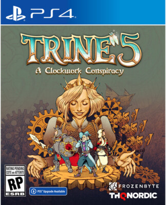 Trine 5: A Clockwork Conspiracy for PlayStation 4, New Video Games